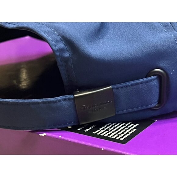 TaylorMade The Kingdom Navy Blue Miami Dad Strapback Cap Hat OSFM New Tags Rare - Picture 6 of 8